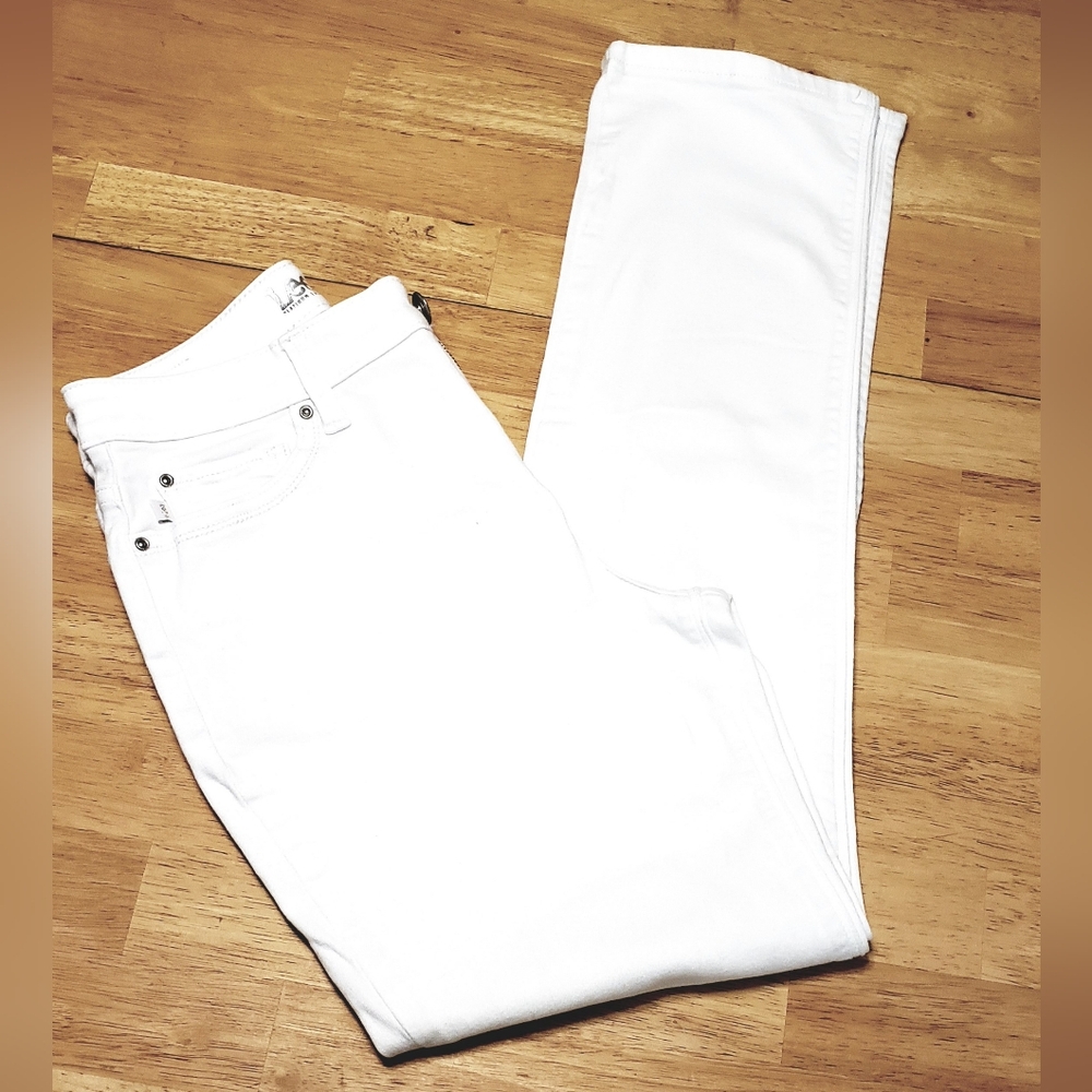 Lee High Waist White Jeans /Pants